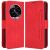 Чехол Deexe Wallet Stand для Realme 13 Plus - Red: фото 1 из 7