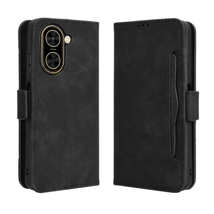 Чохол Deexe Wallet Stand для Xiaomi Redmi A5 (European Version) - Black: фото 1 з 12