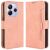 Чехол Deexe Wallet Stand для Xiaomi Redmi Note 14 4G - Pink: фото 1 из 7