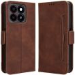 Чехол Deexe Wallet Stand для ZTE Blade A35 / Blade A55 - Brown (367702Z)