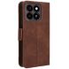 Чехол Deexe Wallet Stand для ZTE Blade A35 / Blade A55 - Brown (367702Z). Фото 6 из 7