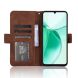 Чехол Deexe Wallet Stand для ZTE Blade A35 / Blade A55 - Brown (367702Z). Фото 3 из 7