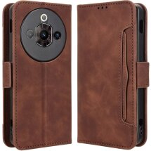 Чехол Deexe Wallet Stand для ZTE Nubia Focus Pro - Brown: фото 1 из 8