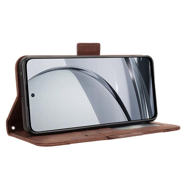 Чехол Deexe Wallet Stand для ZTE Nubia Focus Pro - Brown: фото 3 из 8