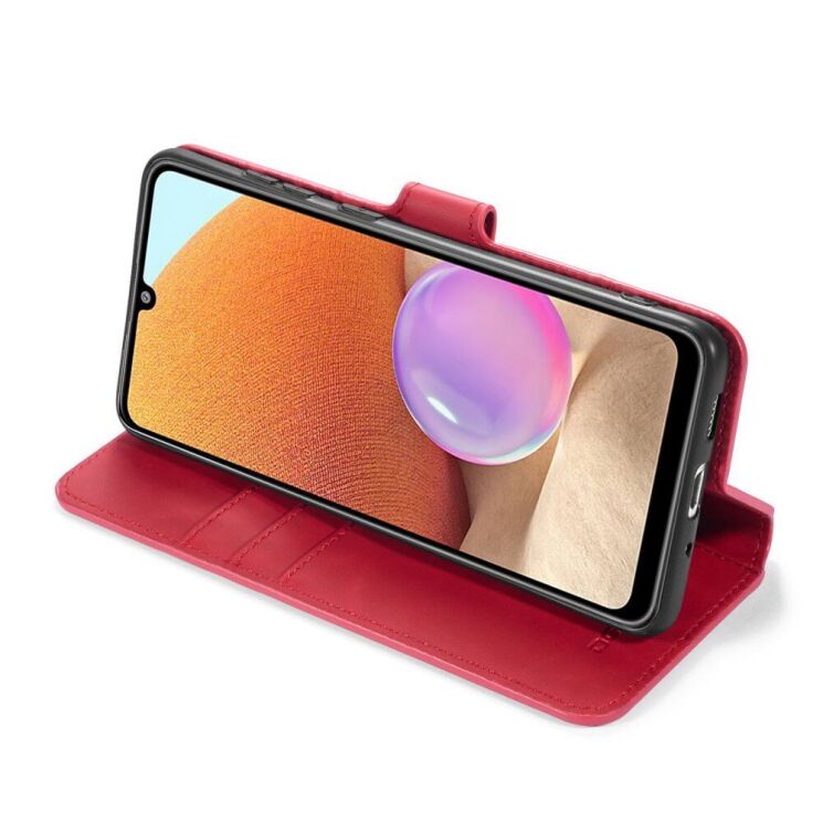 Чехол DG.MING Retro Style для Samsung Galaxy A32 (А325) - Red: фото 4 из 10