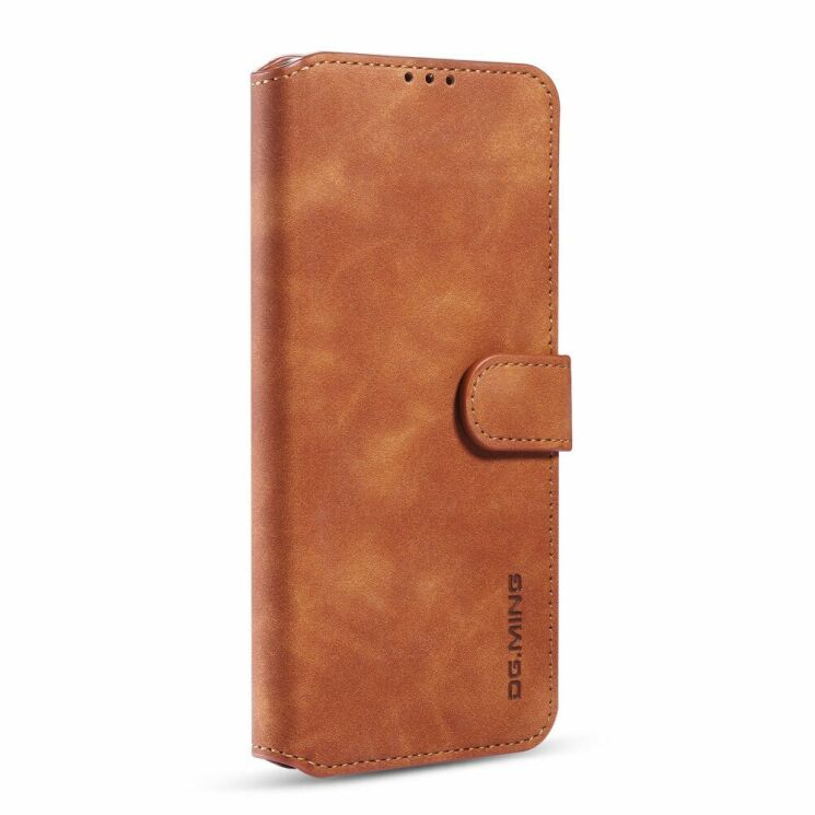 Чехол DG.MING Retro Style для Samsung Galaxy S20 Ultra (G988) - Brown: фото 2 из 10
