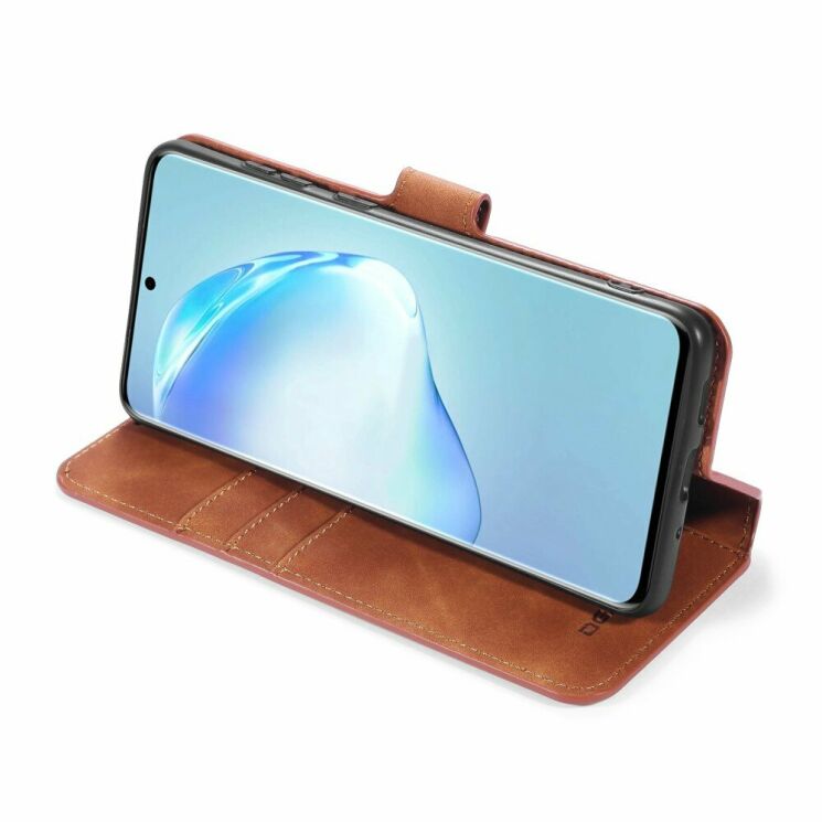 Чехол DG.MING Retro Style для Samsung Galaxy S20 Ultra (G988) - Brown: фото 5 из 10