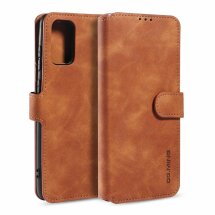 Чехол DG.MING Retro Style для Samsung Galaxy S20 Ultra (G988) - Brown: фото 1 из 10