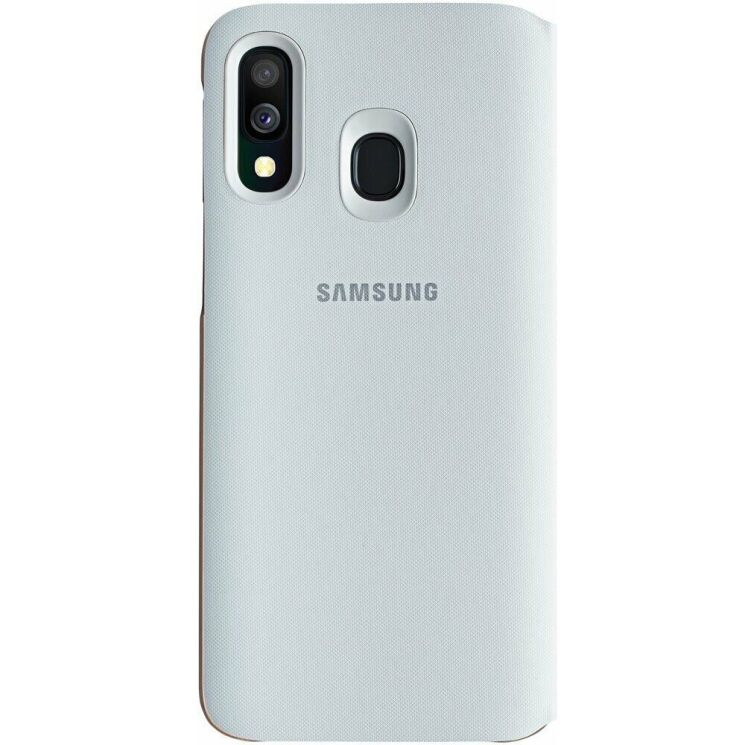 Чехол Flip Wallet Cover для Samsung Galaxy A40 (А405) EF-WA405PWEGRU - White (211314W) Чехол Flip Wallet Cover для Samsung Galaxy A40 (А405) EF-WA405PWEGRU - White: фото 2 из 4