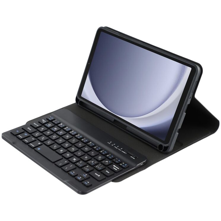 Чехол-клавиатура UniCase Keyboard Cover для Samsung Galaxy Tab A9 (X110/115) - Black: фото 2 из 9
