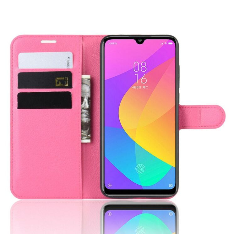 Класичний чохол-книжка Deexe Book Type для Xiaomi Mi CC9e / Mi A3 - Rose: фото 4 з 6