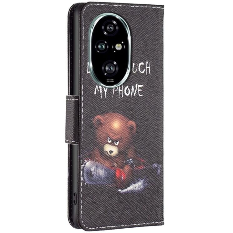 Чехол-книжка Deexe Color Wallet для Honor 200 Pro - Bear: фото 4 из 6