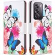 Чохол-книжка Deexe Color Wallet для OPPO Reno 12 Pro - Two Butterflies (356917D)