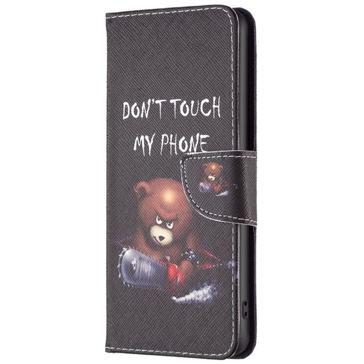 Чехол-книжка Deexe Color Wallet для Samsung Galaxy A56 (A566) - Bear: фото 2 из 7