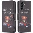 Чехол-книжка Deexe Color Wallet для Samsung Galaxy A56 (A566) - Bear (372103A)