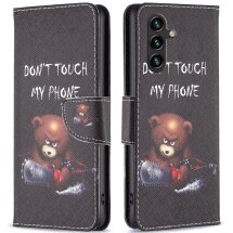 Чехол-книжка Deexe Color Wallet для Samsung Galaxy A56 (A566) - Bear: фото 1 из 7