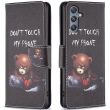 Чехол-книжка Deexe Color Wallet для Samsung Galaxy M34 (M346) - Bear (336104A)