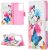 Чехол-книжка Deexe Color Wallet для Samsung Galaxy S21 Ultra (G998) - Two Butterfly: фото 1 из 9