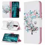 Чехол-книжка Deexe Color Wallet для Xiaomi Redmi Note 8 Pro - Flowered Tree (261260D)
