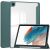 Чехол-книжка Deexe Crystal Back для Samsung Galaxy Tab A9 Plus (X210/216) - Green: фото 1 из 8
