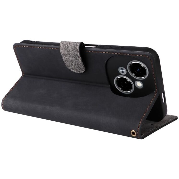 Чохол-книжка Deexe Delta Book для TECNO Spark Go 1 - Black: фото 4 з 7