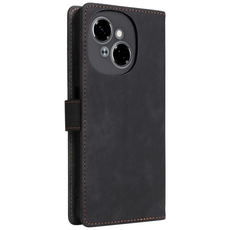Чохол-книжка Deexe Delta Book для TECNO Spark Go 1 - Black: фото 6 з 7