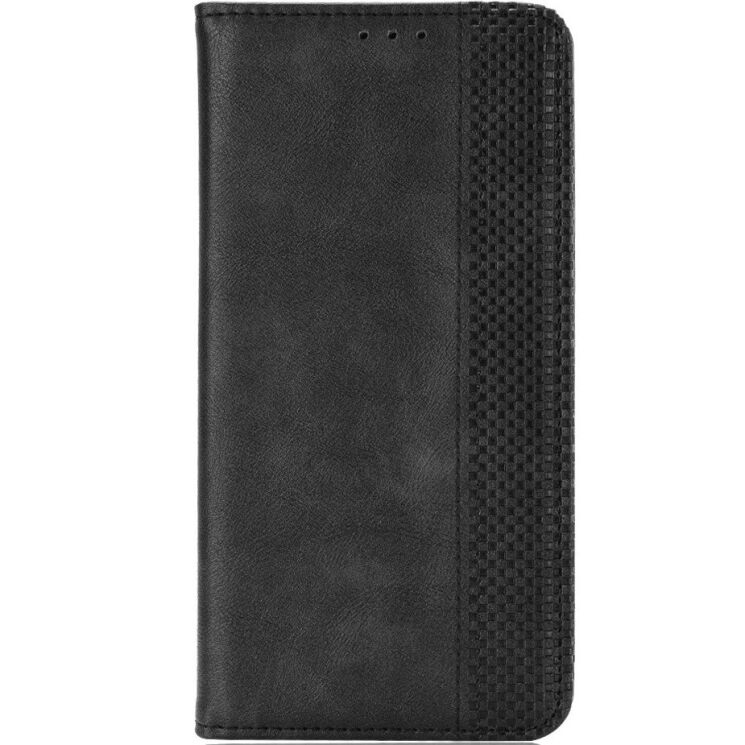 Чехол-книжка Deexe Retro Style для Xiaomi Redmi Note 15 Pro Plus / Poco M8 Pro 5G - Black: фото 4 из 19