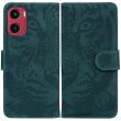 Чехол-книжка Deexe Tiger для Motorola Moto G05 / Moto E15 - Green (372712G)