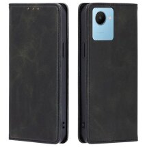 Чохол-книжка Deexe Wallet Case для Realme C30s - Black: фото 1 з 6