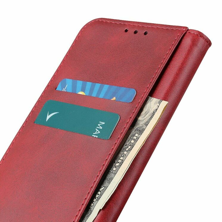 Чехол-книжка Deexe Wallet Case для Samsung Galaxy S20 FE (G780) - Red: фото 5 из 10