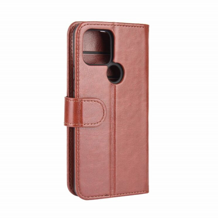 Классический чехол-книжка Deexe Wallet Style для Google Pixel 4a 5G - Brown: фото 8 из 8