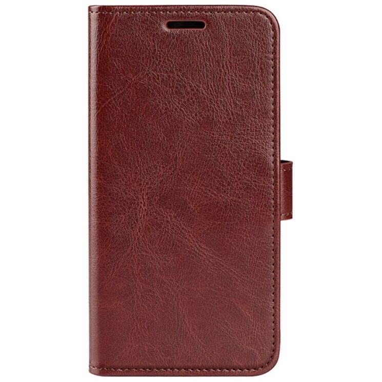 Чехол-книжка Deexe Wallet Style для Motorola Edge 50 Pro - Brown: фото 4 из 6