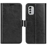 Класичний чохол-книжка Deexe Wallet Style для Nokia G60 - Black: фото 1 з 9