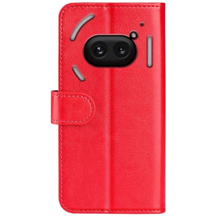 Чехол-книжка Deexe Wallet Style для Nothing Phone (2a) / Phone (2a) Plus - Red: фото 5 из 6