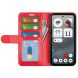 Чехол-книжка Deexe Wallet Style для Nothing Phone (3a) - Red (377749R). Фото 3 из 5