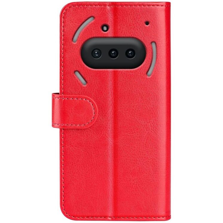 Чехол-книжка Deexe Wallet Style для Nothing Phone (3a) - Red: фото 4 из 5