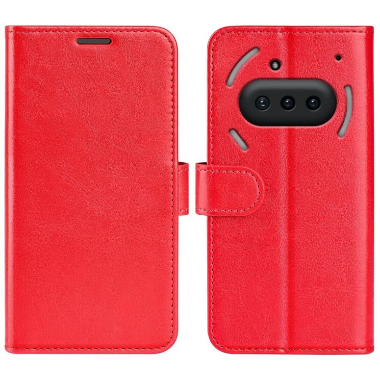 Чехол-книжка Deexe Wallet Style для Nothing Phone (3a) - Red: фото 1 из 5