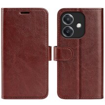 Чехол-книжка Deexe Wallet Style для OPPO A3x / A3 / A40m - Brown: фото 1 из 8