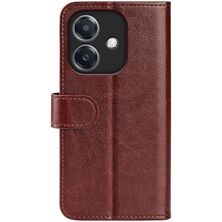 Чехол-книжка Deexe Wallet Style для OPPO A3x / A3 / A40m - Brown: фото 5 из 8