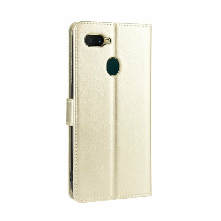 Чехол-книжка Deexe Wallet Style для OPPO A5S - Gold: фото 8 из 9