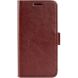 Чехол-книжка Deexe Wallet Style для OPPO Reno 12 F/FS - Brown (360102Z). Фото 4 из 6