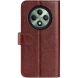 Чехол-книжка Deexe Wallet Style для OPPO Reno 12 F/FS - Brown (360102Z). Фото 5 из 6