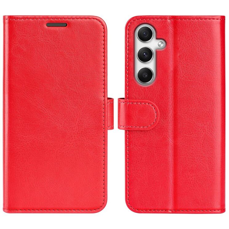 Чохол-книжка Deexe Wallet Style для Samsung Galaxy A35 (A356) - Red: фото 1 з 6