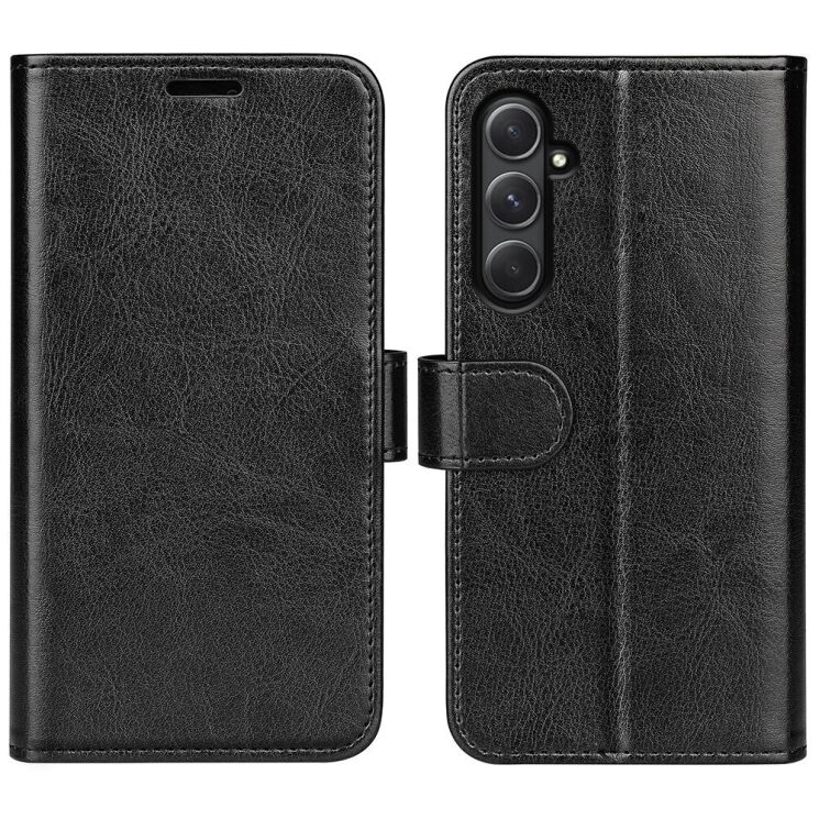 Чехол-книжка Deexe Wallet Style для Samsung Galaxy A55 (A556) - Black: фото 1 из 9
