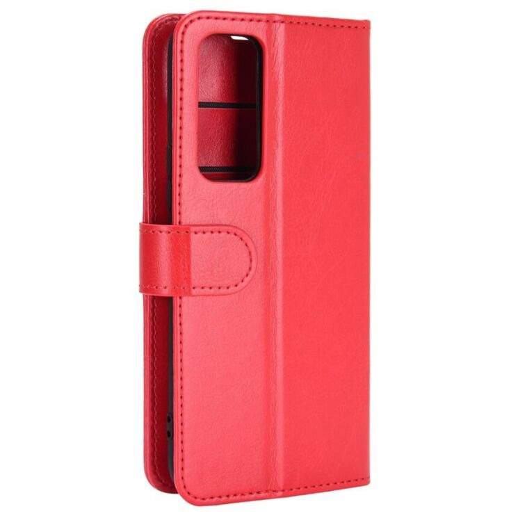 Классический чехол-книжка Deexe Wallet Style для VIVO V20 SE - Red: фото 8 из 8