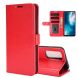 Классический чехол-книжка Deexe Wallet Style для VIVO V20 SE - Red (253818R). Фото 1 из 8
