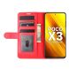 Чехол-книжка Deexe Wallet Style для Xiaomi Poco X3 / Poco X3 Pro - Red (281449R). Фото 6 из 8