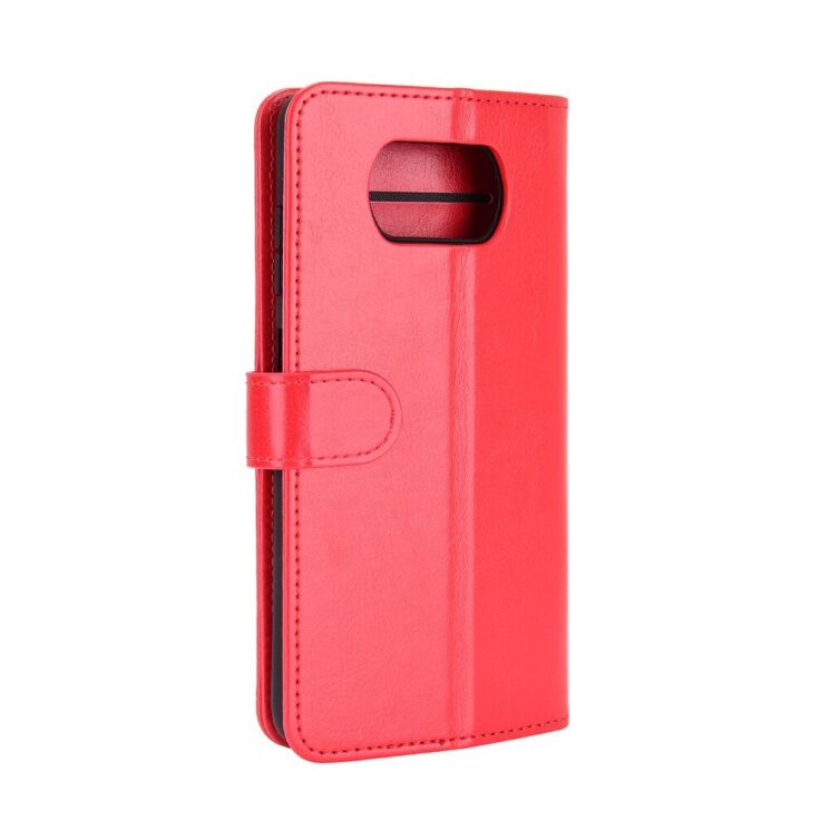 Чехол-книжка Deexe Wallet Style для Xiaomi Poco X3 / Poco X3 Pro - Red: фото 8 из 8