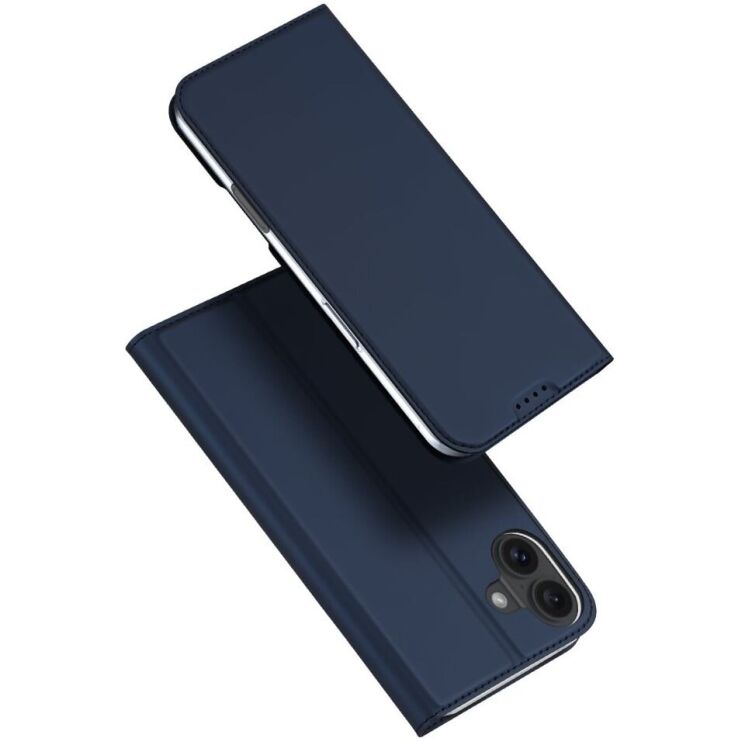Чехол-книжка DUX DUCIS Skin Pro для Apple iPhone 16 Plus - Blue: фото 1 из 10