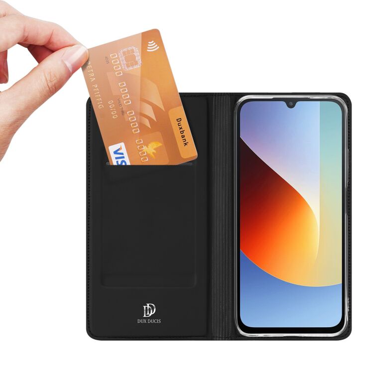 Чехол-книжка DUX DUCIS Skin Pro для Xiaomi Redmi A7 Pro - Black: фото 5 из 10
